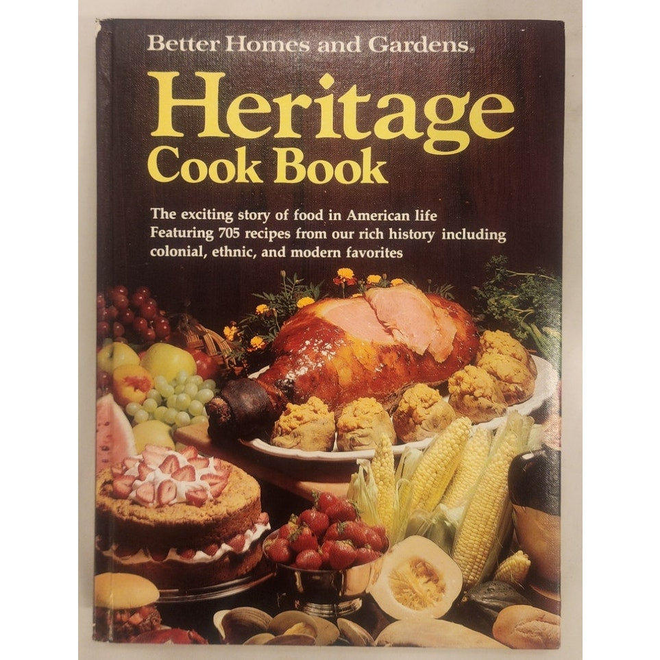 Better Homes & Gardens Heritage Cook Book – Hardcover – Good Condition