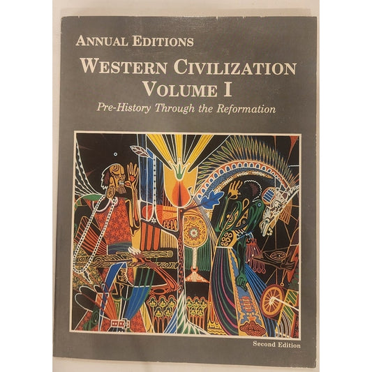 Annual Editions Western Civilization Vol I Second Edition Pre‑History