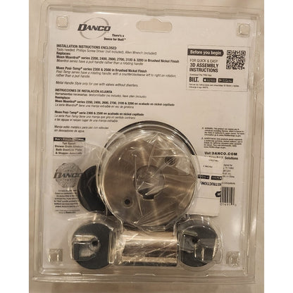 Danco Moen Tub Shower Trim Kit Brushed Nickel 10002 New Open Package