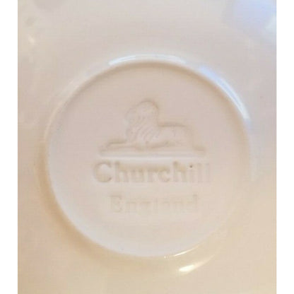 Churchill "Currier and Ives" Harvest China Saucer - Made in England