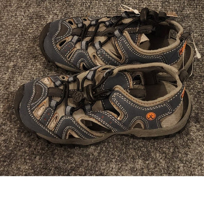 Northside Kids Size 12 Gray on Gray Closed Toe Heel Strap Sandals NWT