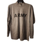 US Army PFU Long Sleeve Shirt Gray Size L – Physical Fitness Uniform