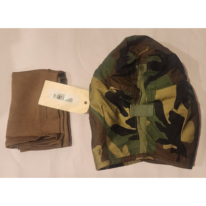US Military FR Neck Gaiter & ACU Cold Weather Hood Lot – USGI