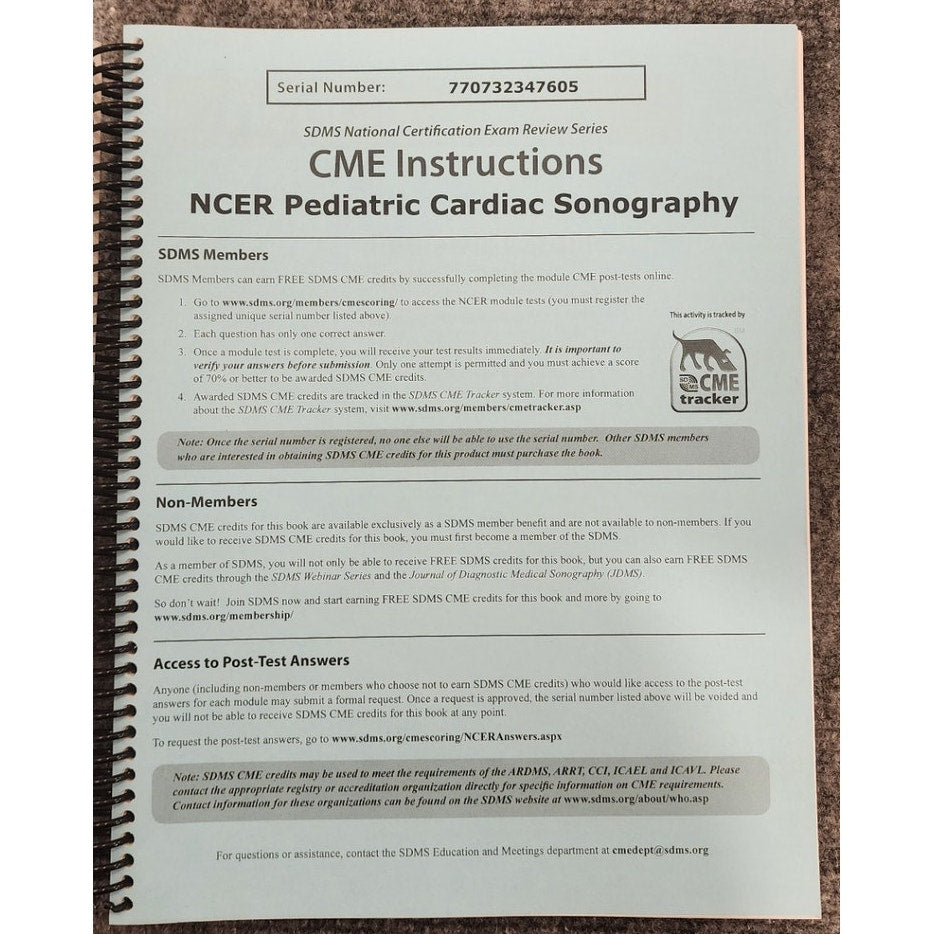 NCER Ultrasound Review Manuals 4 Book Set Cardiac Vascular 2009