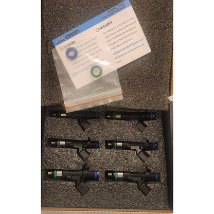 New Set of 6 Fuel Injectors for Chrysler Dodge VW 3.5L 4.0L V6 - 0280158028