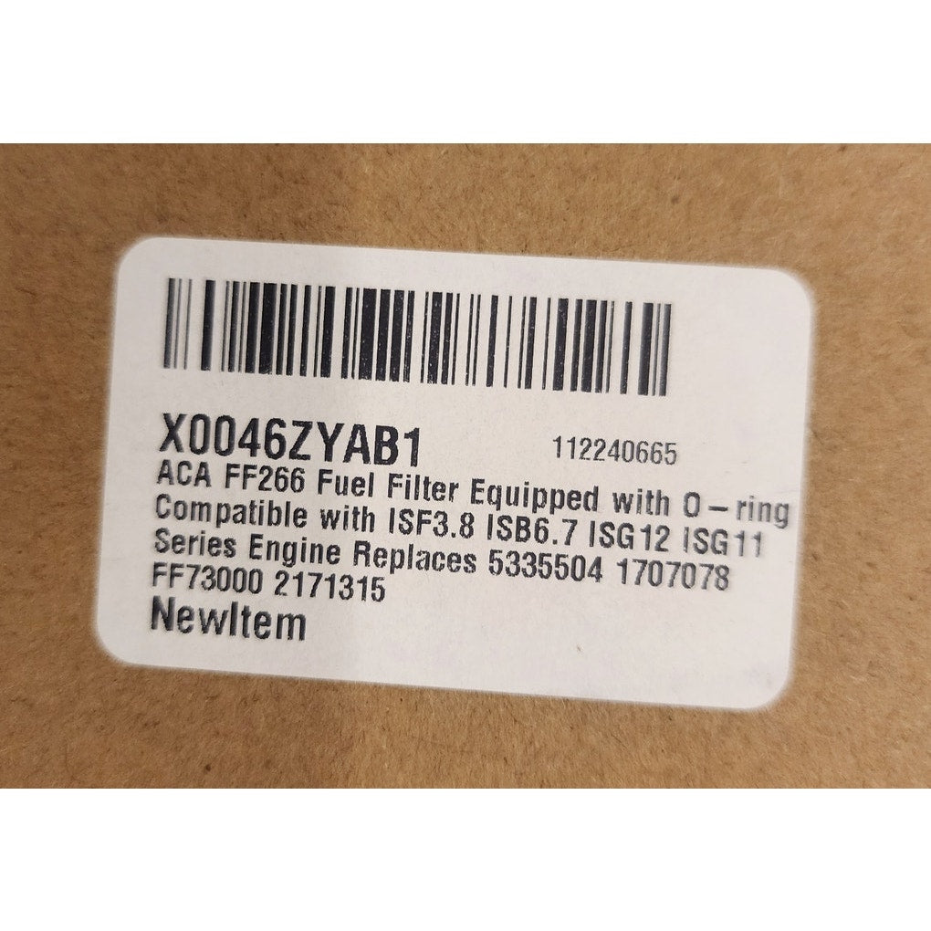 Fuel Filter FF266 Compatible Cummins ISF ISB ISL ISG Engines New Sealed