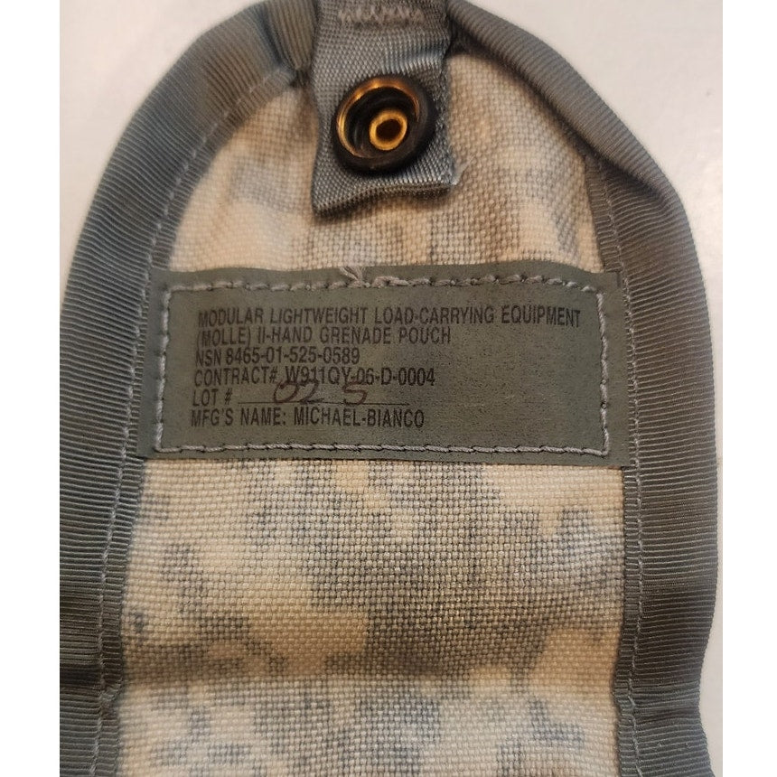 US Military ACU MOLLE Pouch Lot – 4 Pieces – Utility & Mag Pouches