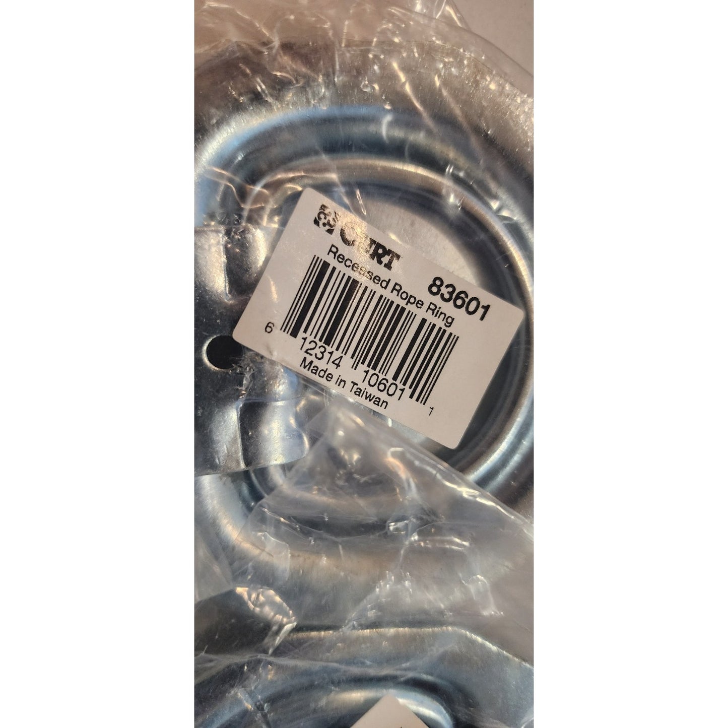 Lot of 4 - CURT brand - Recessed Rope Ring Anchor - 1-3/8 x 1-7/8 Inch- PN 83601