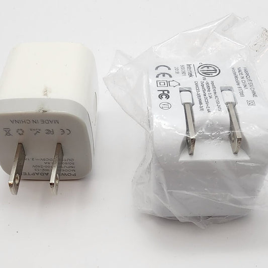 Dual USB Ports - Wall Chargers - Different Brands - Both New - chargers only