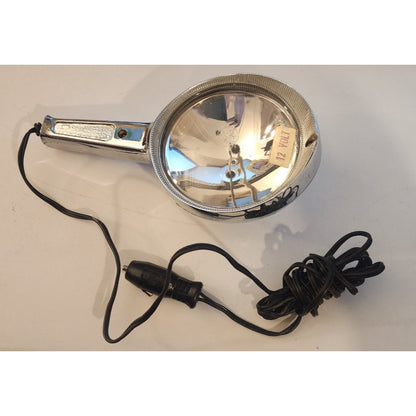 Vintage- Auto Hand Held Spotlight General Electric On Guard Lighter Port Plug In