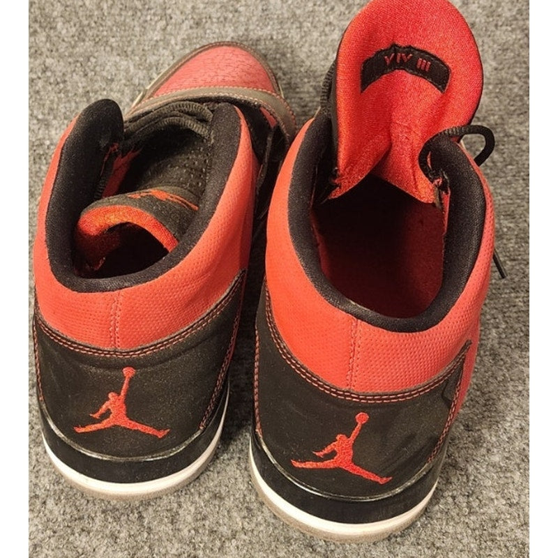 Nike Air Jordan 1 Flight 4 Mens Size 11 Black Gym Red High Top Shoes Sneakers