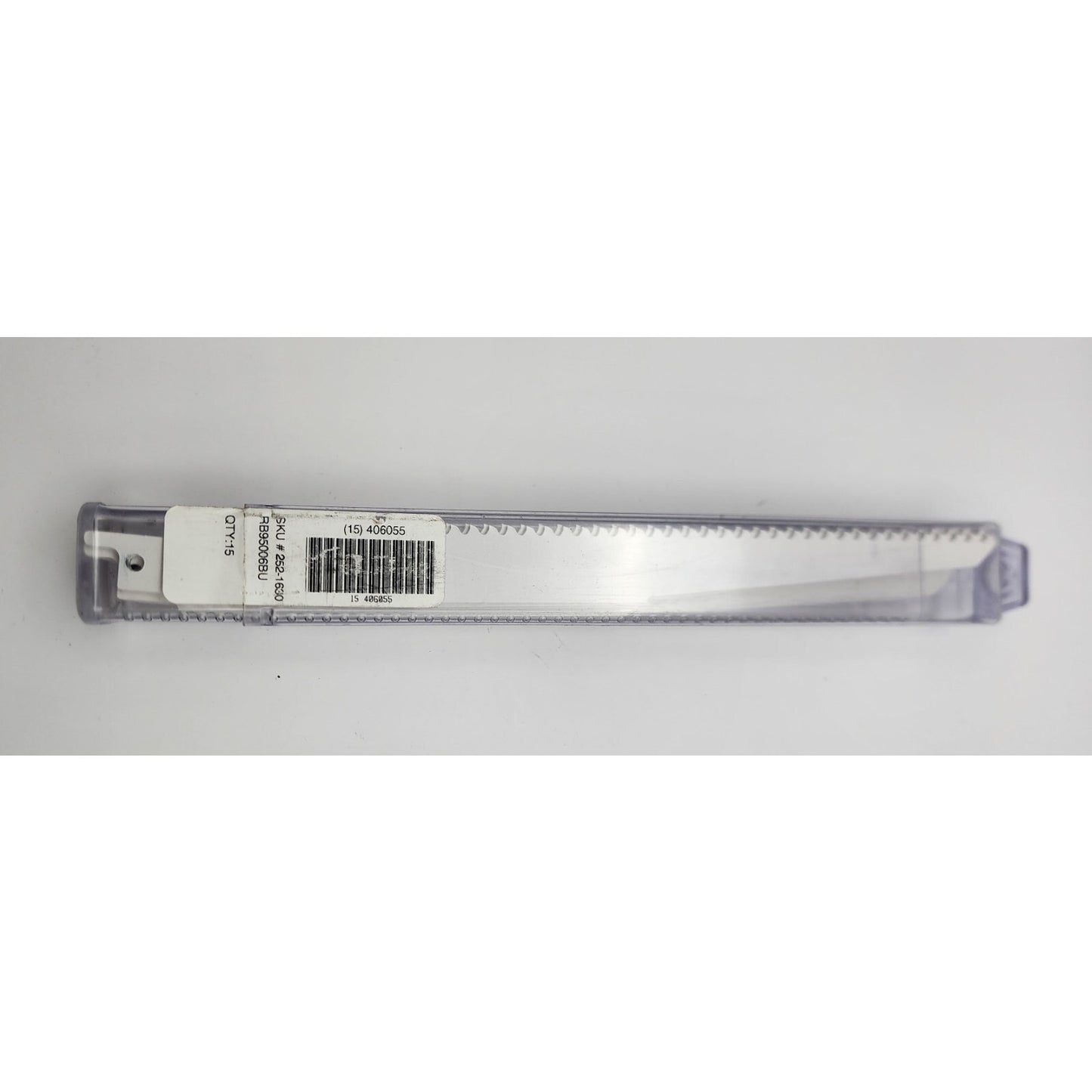 Pkg of 15, MASTERFORCE 9" Cobalt Bi-Metal Reciprocating Saw Blades -Wood W/Nails