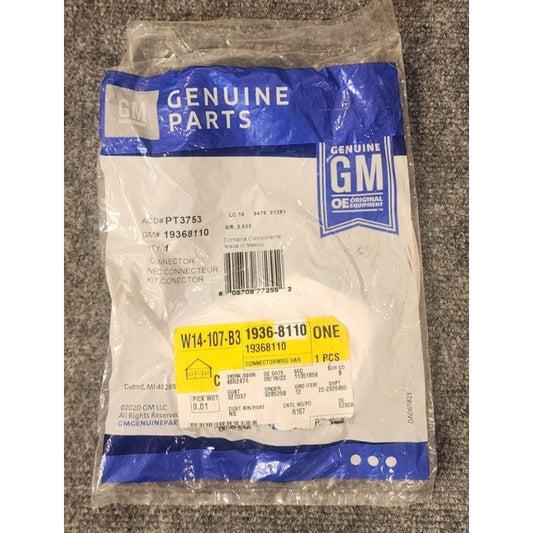 GM OEM Multi Purpose 2 Pin Pigtail Connector Kit 19368110 PT3729 Wire Harness