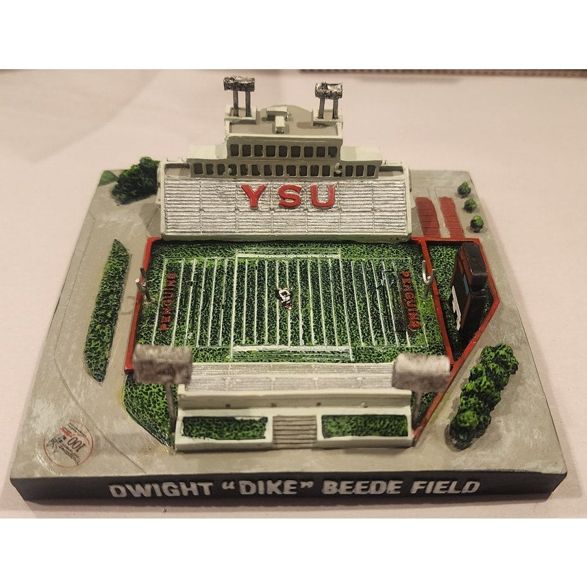 2007 YSU Youngstown State Stambaugh Stadium Beede Field Replica Model Boxed