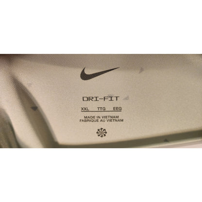 Nike Dri Fit Mens Polo Shirt Olive Khaki Green Golf Performance Size XXL