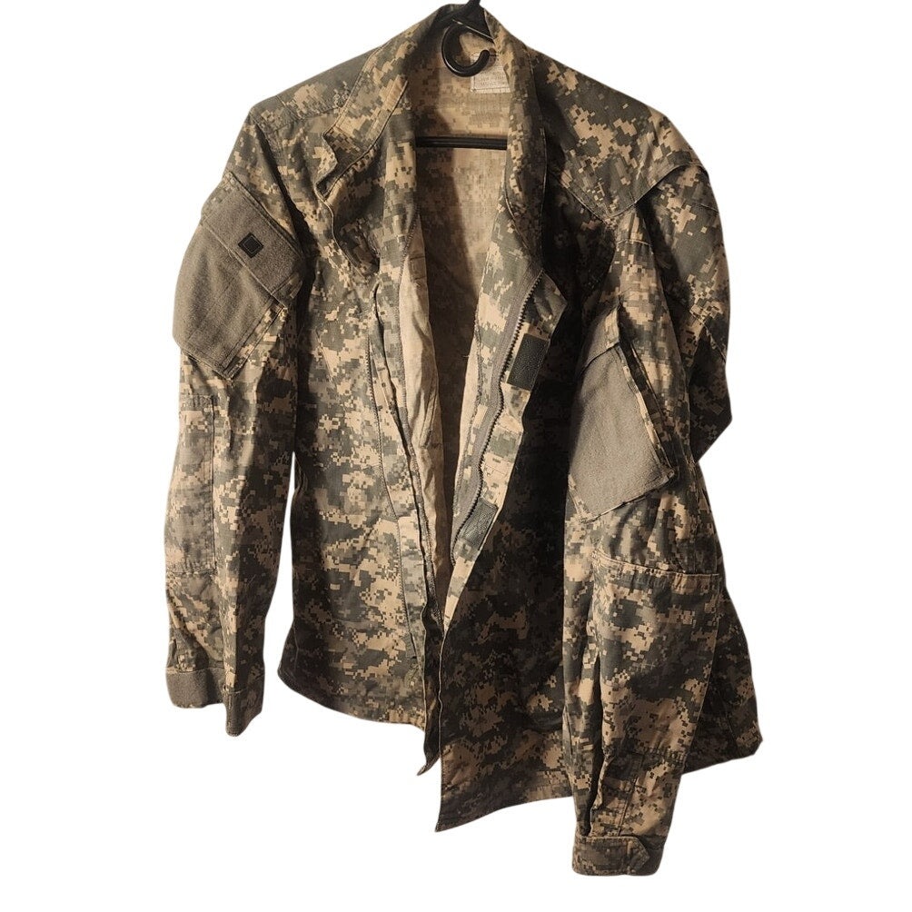 US Army ACU Jacket Large‑Long UCP Camo – Good Condition