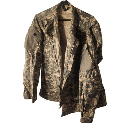US Army ACU Jacket Large‑Long UCP Camo – Good Condition