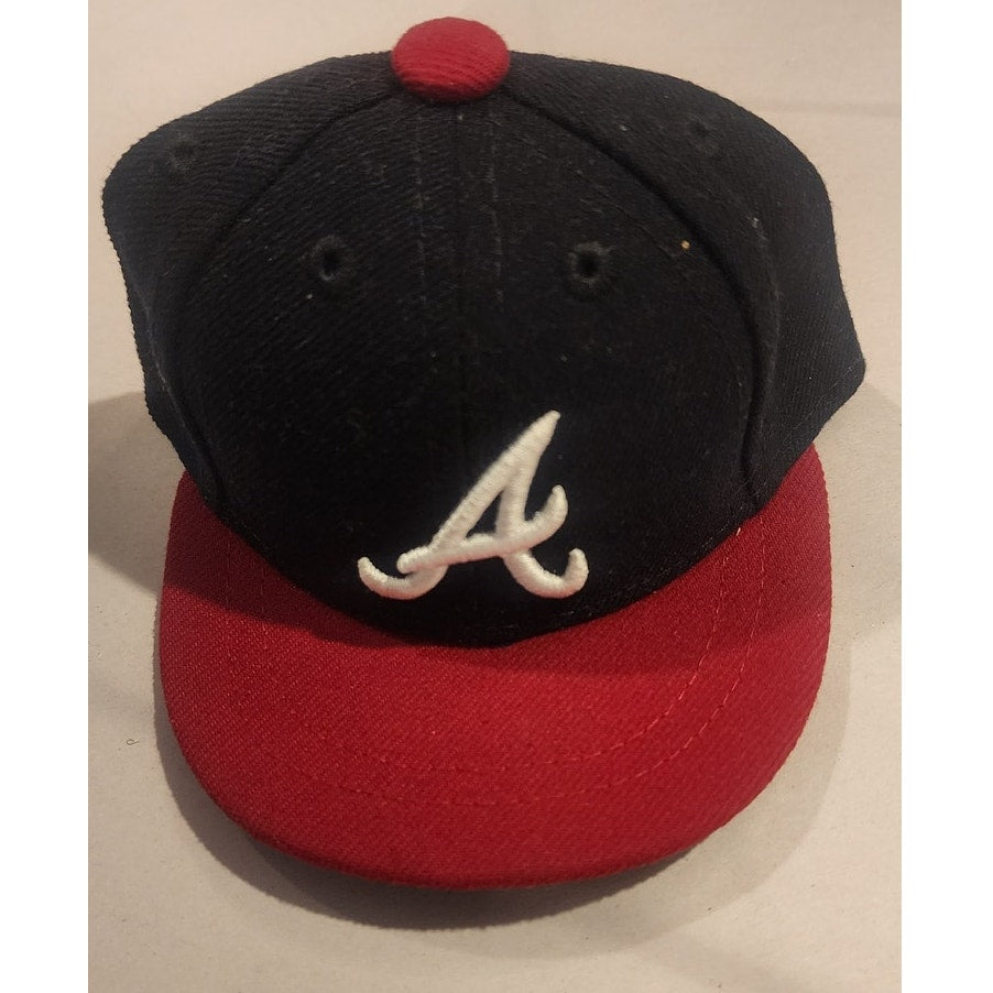 Atlanta Braves New Era 59FIFTY Mini Cap Hat Size 4 1/4 Store Display Memorabilia