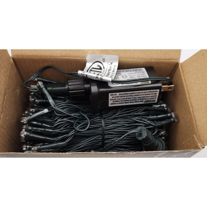 200 LED Outdoor RED String Lights. 66FT Red - Different Blinking Patterns - NIB