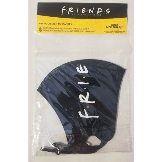 FRIENDS TV Series Logo -Face Mask - Washable Reusable - Brand New Black