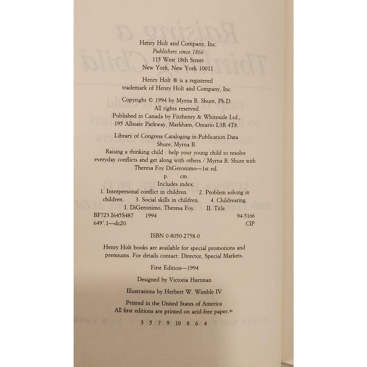 Out of the Ordinary: A Digest on Disability – First Edition (1985)