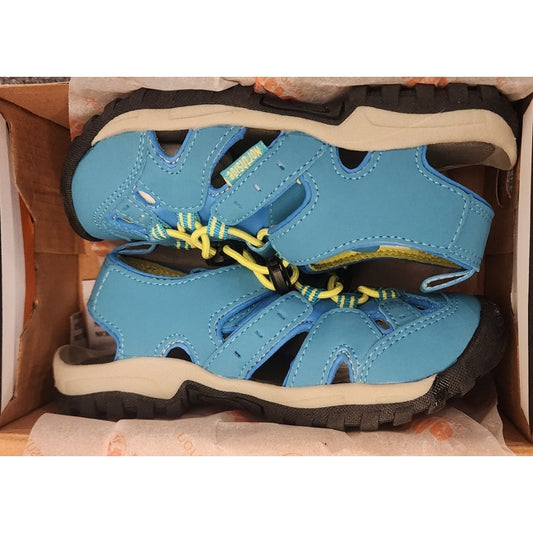 Northside Burke II Toddler Size 11 Sport Sandals Blue Lime Water Shoes NIB