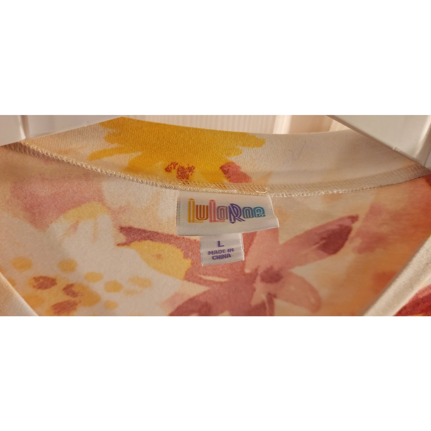 Beautiful - LuLaRoe Floral Blouse - Large - Slighty Worn