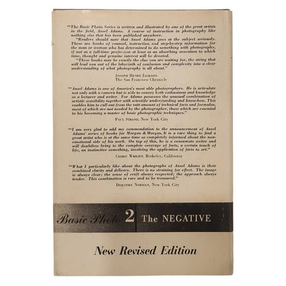 Ansel Adams – The Negative (Basic Photo 2) Hardcover Morgan & Morgan