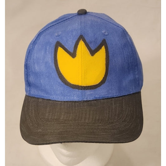 Blue Black Crown Emblem Hat NWOT Adjustable Fashion Cap