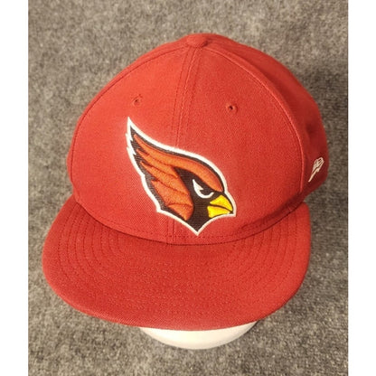 New Era 59FIFTY Arizona Cardinals Fitted Hat Size 8 Red Cap NFL Football