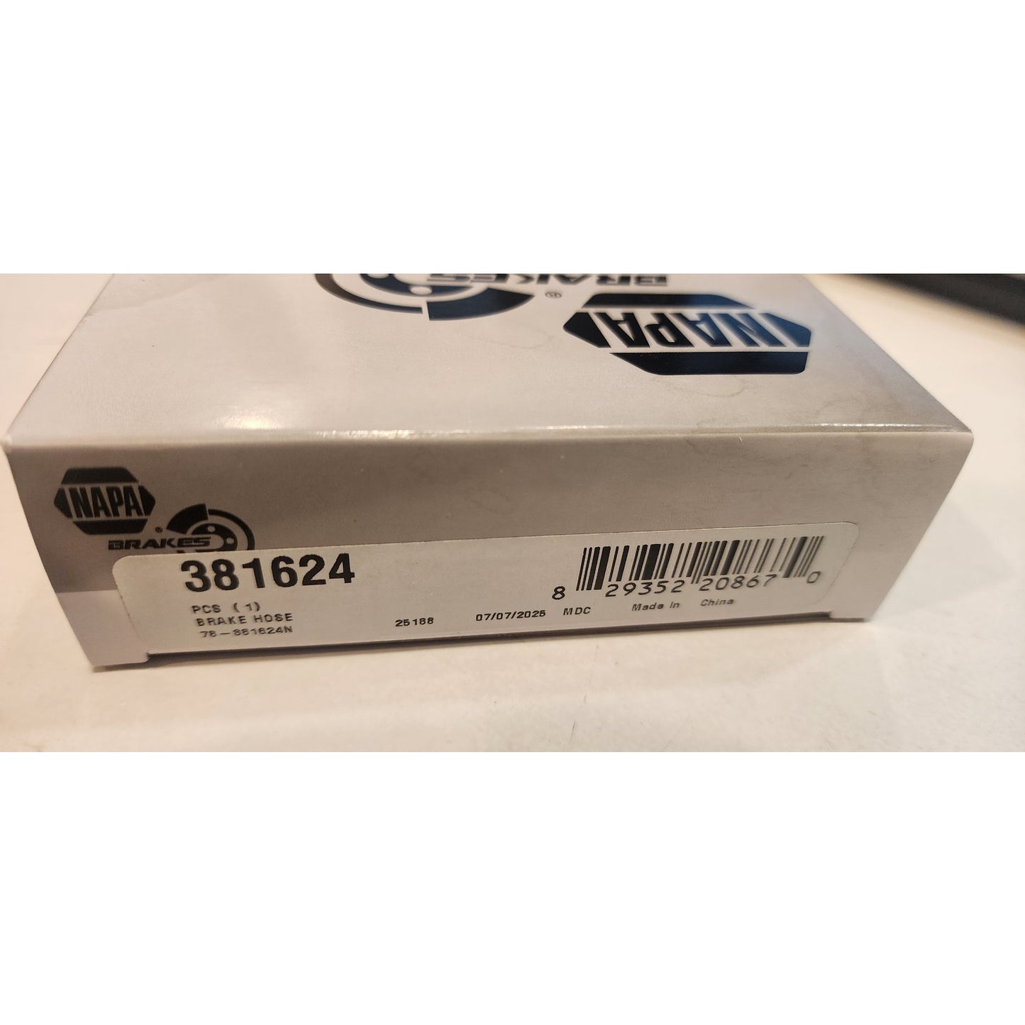 Ultra Premium Brake Hose - 381624 - 12 in. - New in Package - NAPA