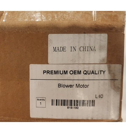 HVAC Blower Motor 819‑190 / 849‑590 – OEM Quality Replacement