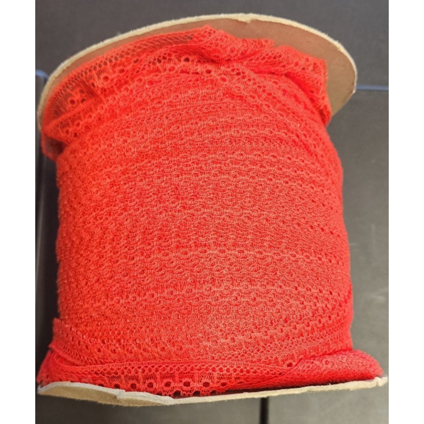 300+ Yards - RED Lace Trim - 1/2" - Native Textiles - #22250 - Red- web 208501