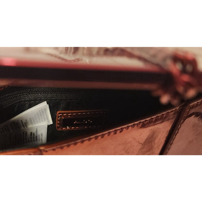 ALDO - Red - Black inside - Wristlet Clutch Purse Bag - Long Handbag Wallet