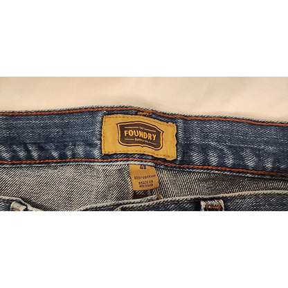 Foundry Supply Co. Men’s Denim Shorts Size 48 Blue 100% Cotton