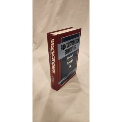 Preconstruction Estimating Budget Through Bid James J. O'Brien Hardcover
