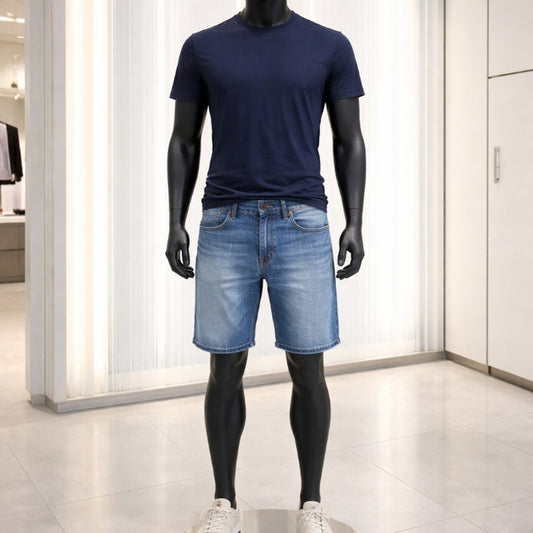 Foundry Supply Co. Men’s Denim Shorts Size 48 Blue 100% Cotton