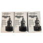Lot of 3 - Higgins Pigment Based Drawing Ink Black India 1 oz. NIB
