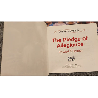 Lot of 3 The Pledge of Allegiance Welcome Books Scholastic Reader 720L