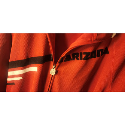 NFL Pro Line Arizona Cardinals Full Zip Windbreaker Jacket Men's Red Black - XL
