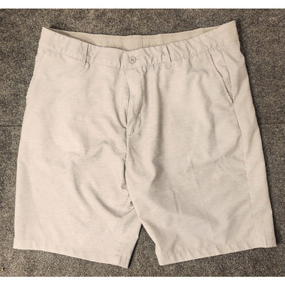 Head Mens Size 40 Light Gray Golf Shorts Flat Front Performance Stretch Summer