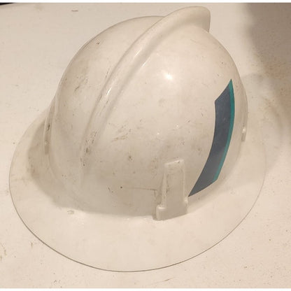 Vintage US West Communications Lineman Hard Hat Authentic MSA V-Gard Helmet