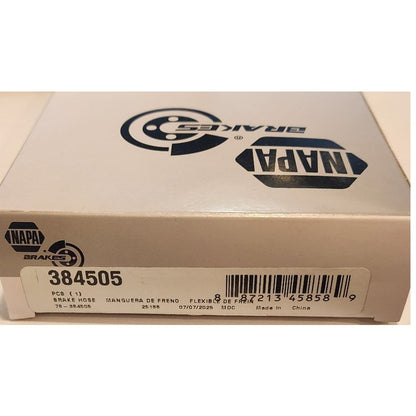 Ultra Premium Brake Hose - 384505 - 18.19 in. - New in Package - NAPA