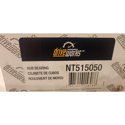 Driveworks NT515050 Front Wheel Hub Bearing Assembly 2WD ABS 6‑Lug