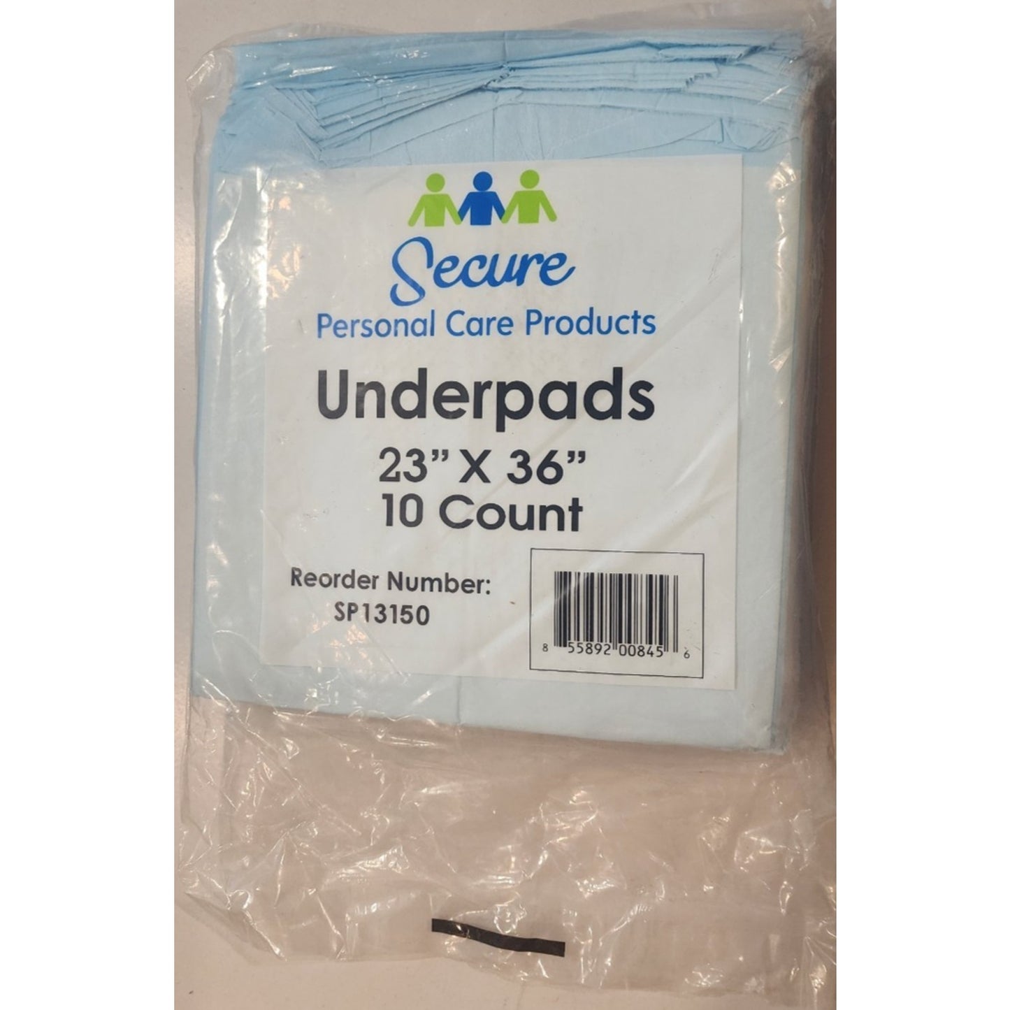 Secure - Personal Care Products - SP13150 - 23" x 36" - Underpads - 10 Count