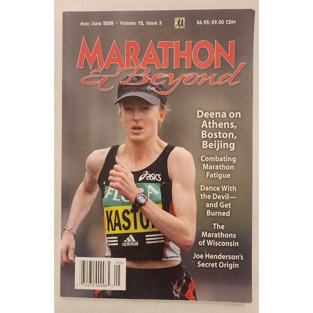 Marathon & Beyond Magazine May/June 2008 Deena Kastor Running Issue
