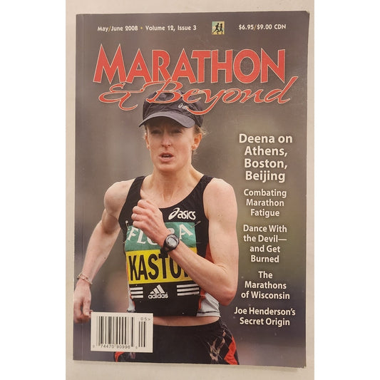 Marathon & Beyond Magazine May/June 2008 Deena Kastor Running Issue