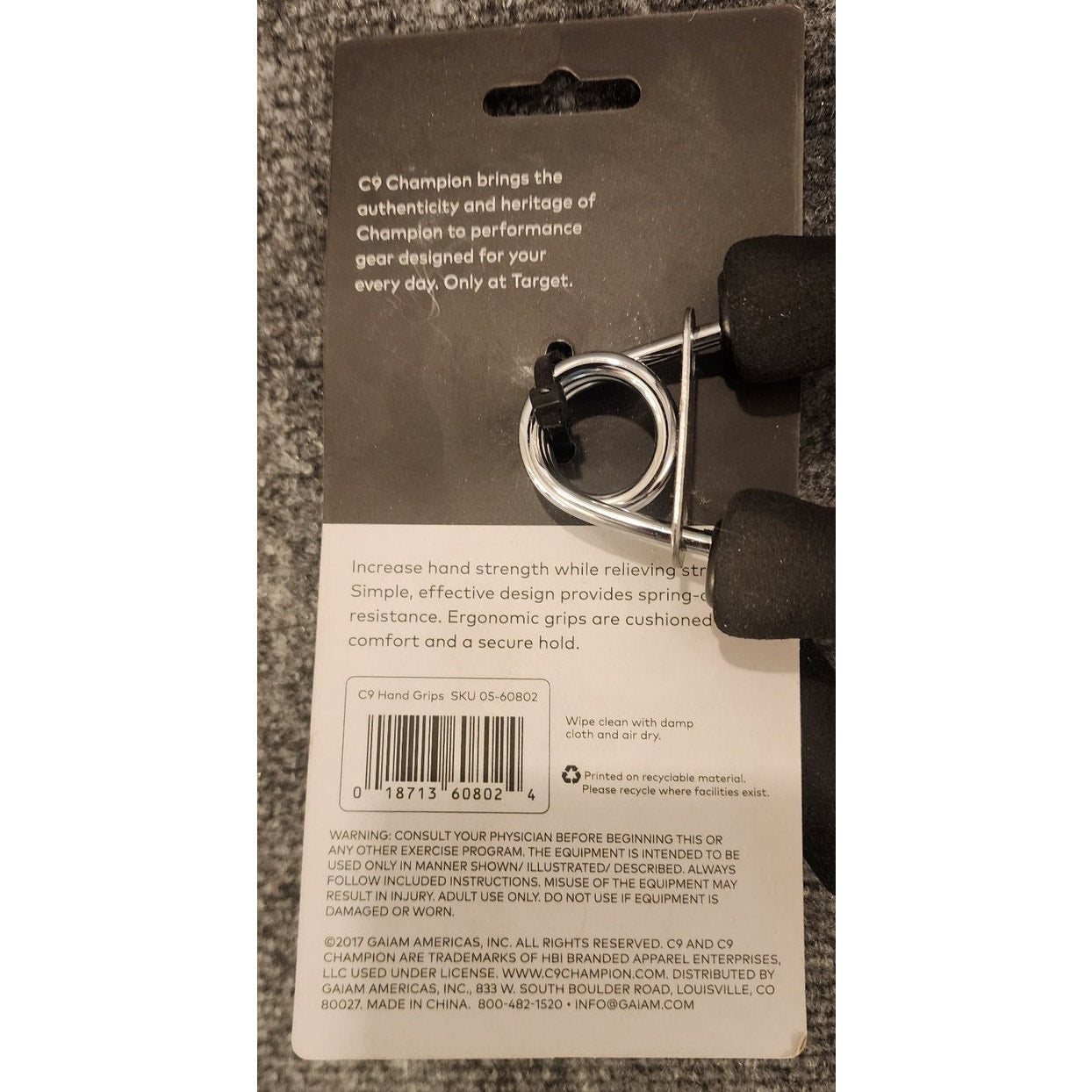 C9 Champion Comfort Grip Hand Grips Strength Trainer