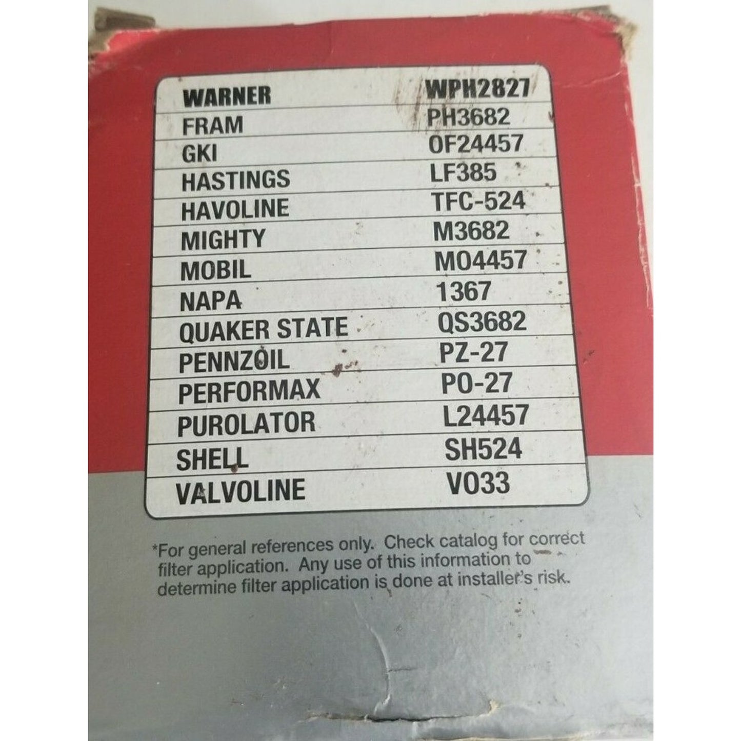 SERVICE CHAMP OIL FILTER OF4457 NEW no Box - Free Shipping in USA