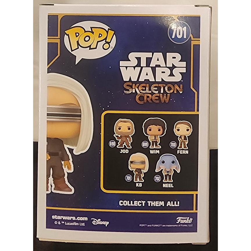 Funko Pop Star Wars Skeleton Crew KB #701 – New – Factory Sealed
